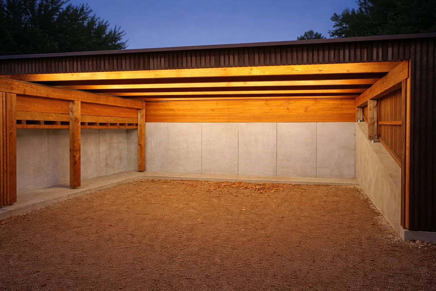 Carport-Beleuchtung Außenbereich