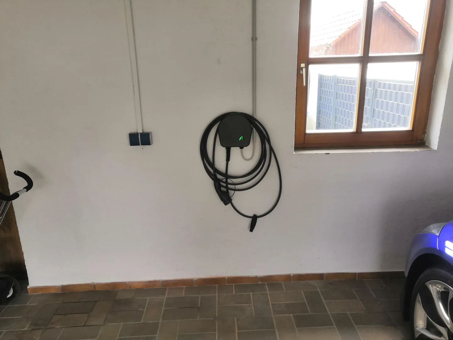 Wallbox-Installation Montageansicht 1